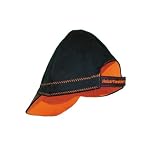Hobart 770498 1-Size Welding Cap, Orange/Black with Velcro Strap