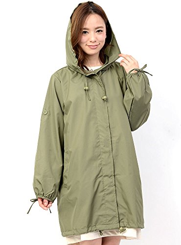 (ディーループ)D-LOOP 撥水加工 フード付き モッズコート レインコート 120143