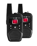 Doro Matra - WT91X Pro - Talkie Walkie - Rayon 10 km - 8 canaux - 38 sous-canaux - resistant de l'eau - Noir