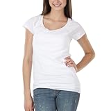 Mossimo Supply Co. Juniors Long Tee - Fresh White