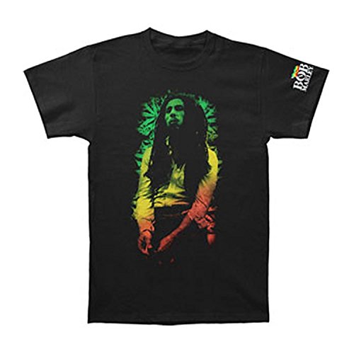 Bob Marley Men's Rasta Leaves T-Shirt