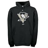 Reebok Pittsburgh Penguins Black Primary Logo Hoody Sweatshirt