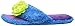 Dearfoams Women's Tropical Flower Thong Flat