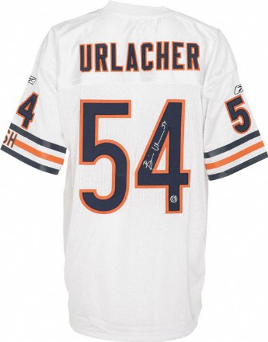 Brian Urlacher Autographed Jersey | Details: Chicago Bears, Reebok, Authentic, White
