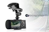 Dual Camera Car Blackbox DVR with GPS Logger and G-Sensor