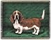 Bassett Basset Hound Dogs Cotton Tapestry Throw Blanket