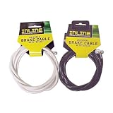 Inline Brake Cable & Housing, Universal White