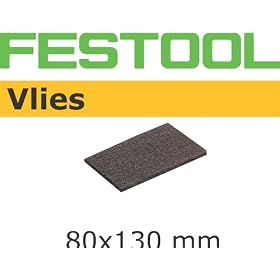 Festool 483581 A280 Grit, Vlies Abrasives, Pack of 10