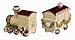 Grasslands Road Deck the Halls Train Salt and Pepper Shakers