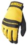 Dewalt DPG20L All Purpose Synthetic Leather Palm Spandex Back Velcro Wrist Work Glove, Large