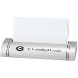 Georgia Bulldogs Brushed Metal Card Holder