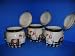 FAT ITALIAN CHEF Airtight 3-D Canisters Set of 3 *NEW!*