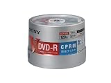 ソニー ビデオ用1回録画用DVD-R120分(CPRM/8倍速対応/ホワイト)50枚 スピンドルパック 50DMR12HCPP の評価・レビュー