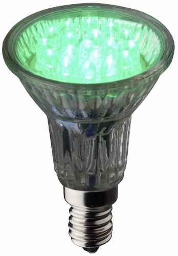 Brilliant 1668334 LED Reflektorlampe R50 gr&uuml;n E14 12W 18 LEDs (Blister) Preisvergleich