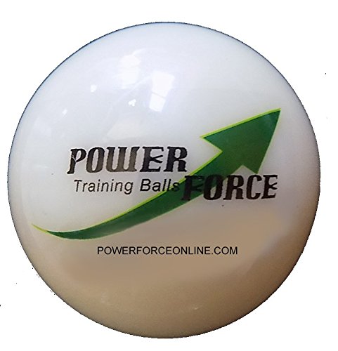 Power Force Weighted Baseball | 3" Diameter - 15 oz | Weighted Training Baseballs for Batting