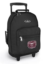 Missouri State Bears Rolling Backpack Missouri State University - Wheeled Travel or School Carry-On Travel Bags with Wheels - Best Quality-
