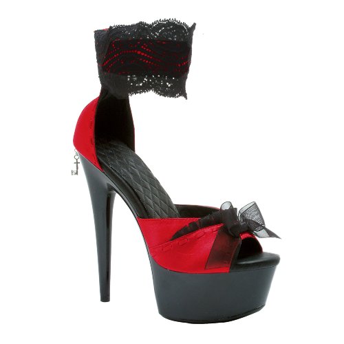 6 Inch Sexy High Heel Platform Shoes Lace Ankle Strap Open Toe Sandal Shoes Penthouse Shoes