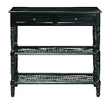 Attractive Wood Metal Console Table