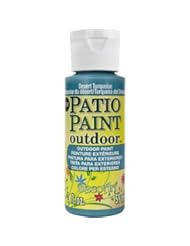 Art and Craft Supply: DecoArt Patio Paint, 2-Ounce, Desert Turquoise - DecoArt