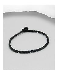 Black Polyester Bracelet