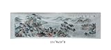 41MOZTrTW8L. SL160  Chinese Color Ink Landscape Ocean View Scroll Painting Awk2023