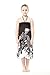 Girl Hawaiian Halter Dress in Black Indri