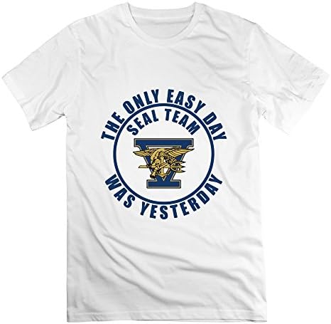 Tom Men's SEAL Team 5 T-shirt XXL White