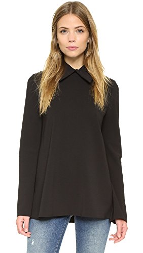 camilla and marc Women's Installation Blouse, Black, 2