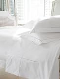 from Egyptian Cotton Store 500 Thread Count Egyptian Cotton White Oxford Pillow Case 50x90 (Model 024-005-012)