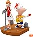 Disney Phineas and Ferb Mini Figure 2Pack Phineas Candace Rockin Stage
