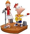Disney Phineas and Ferb Mini Figure 2Pack Phineas Candace Rockin Stage