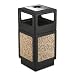Canmeleon Ash/Trash, Sq, Aggregate/Polyethylene, 38gal, BK/IVY