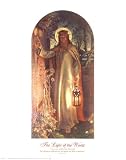 The Light of the World Art Poster Print by William Holman Hunt, 22x28