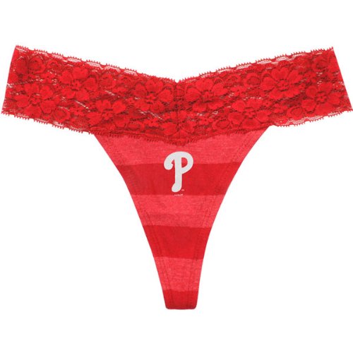 Philadelphia Phillies Women's Red Nostalgia Thong at Amazon.com