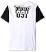 Southpole Men's Short Graphic Tee with Solid Sleeves