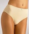 Cuddl Duds Cotton Spandex Hi-Cut Brief Panty