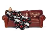 Northwest Company Adult Comfy Throw with Sleeves, Betty Boop Boop Kisses Design