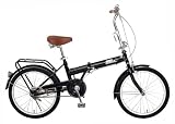 Raychell(レイチェル) 20インチ折りたたみ自転車 OF-20R-07 ブラック