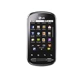 LG P350 Optimus Me with Android OS, Wi-Fi, GPS Navigation, Stereo Bluetooth, 3 MP Camera and Video Recorder- International Version - Titanium Black
