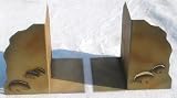 Big Sky Carver Iron Metal Shadows Bear Bookends