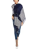 La Petite Parisienne Poncho Nicole (Azul Oscuro)