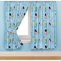 Kinder "Peppa Wutz George Pirat" Vorh�nge (168 x 137cm) (blau (wie abgebildet))