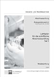 PAL-Leitfaden f�r die gestreckte Abschlusspr�fung Teil 1 - Biologielaborant/-in: Verordnung vom 25. Juni 2009