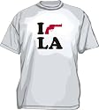 I Gun LA Los Angeles Funny Men's Tee Shirt in 12 colors Small thru 6XL