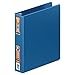 Wilson Jones Heavy Duty Round Ring Binder with Extra Durable Hinge, 1.5-Inch, PC Blue (W364-34-7462)