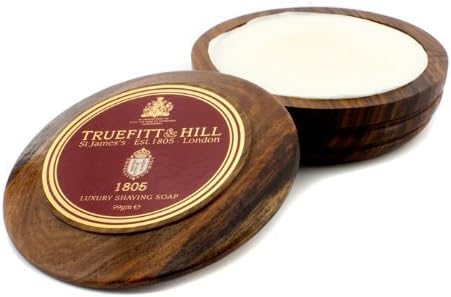 Truefitt and Hill 1805 Wooden Shave Bowl and Soap by Truefitt