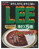 グリコ LEE 辛さ5倍 210g (4入り)