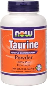 NOW Foods Taurine Pure Powder, 8 ounce