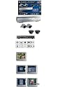 Elro DVR250SET 4-KANAL DIGITALREKORDER + 250GB FESTPLATTE