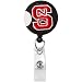 NC STATE Wolfpack Retractable Badge Reel Id Ticket Clip Ncaa
